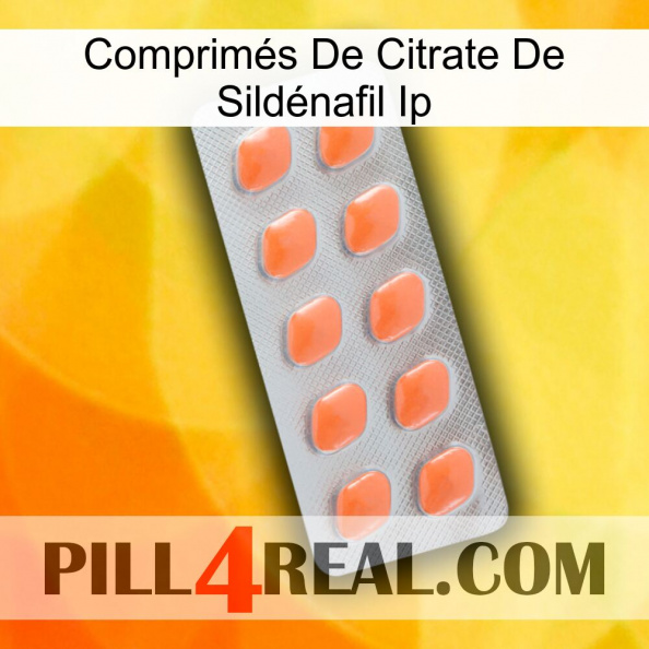 Comprimés De Citrate De Sildénafil Ip 26